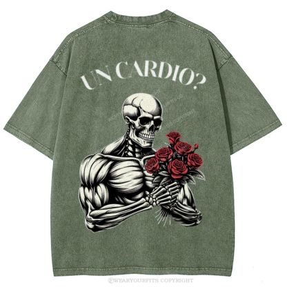 Un Cardio Unisex Washed Tee Wearyourfits