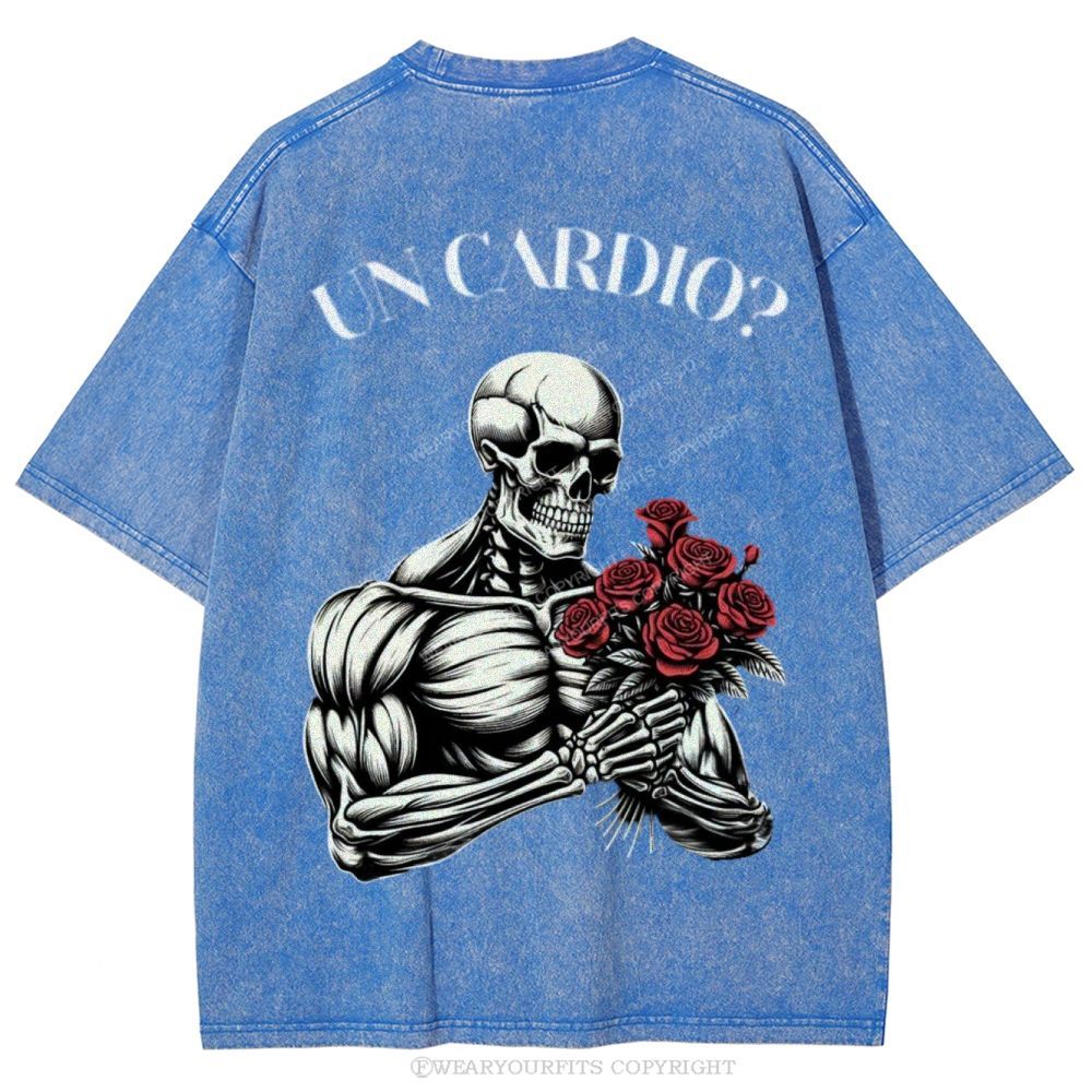Un Cardio Unisex Washed Tee Wearyourfits