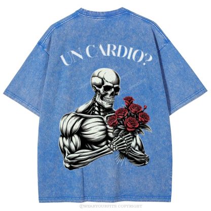 Un Cardio Unisex Washed Tee Wearyourfits