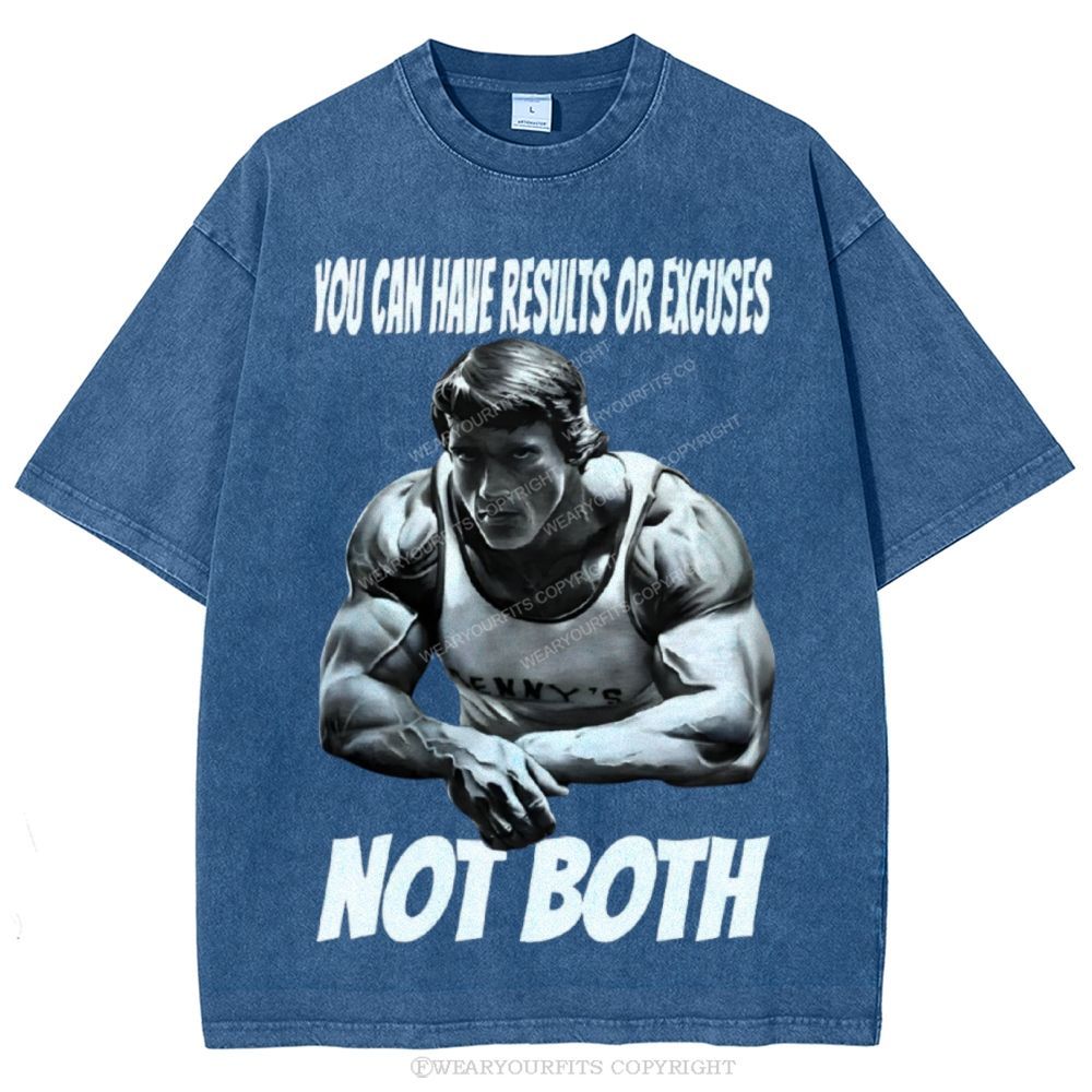 Not Both Unisex Washed Tee Wearyourfits
