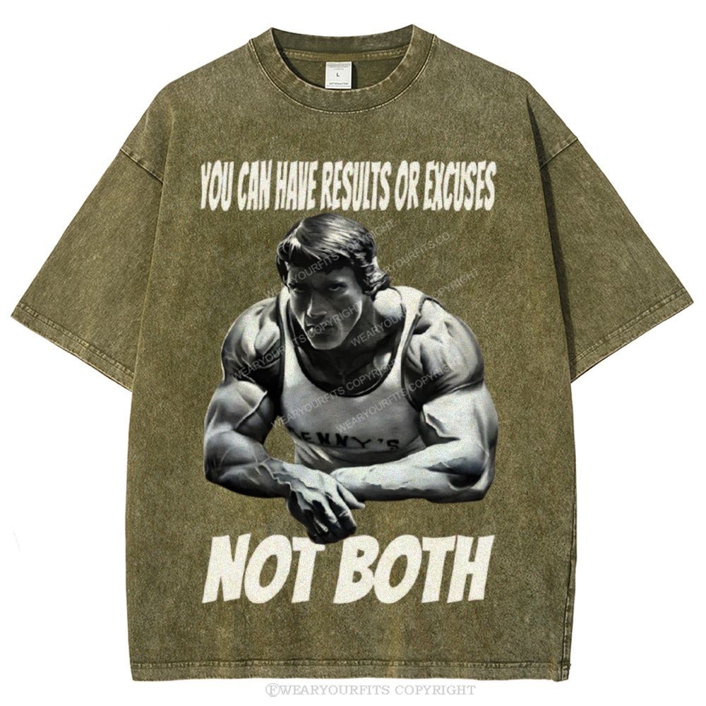 Not Both Unisex Washed Tee Wearyourfits
