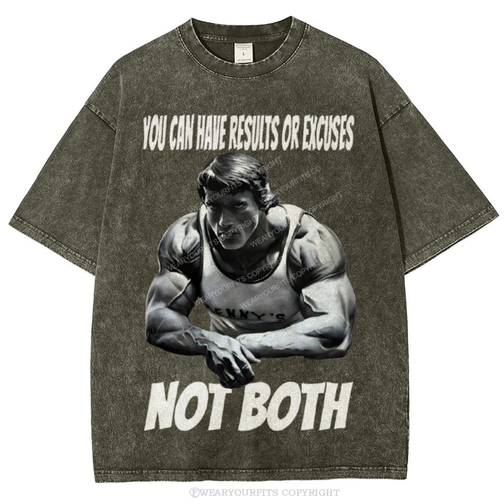 Not Both Unisex Washed Tee Wearyourfits
