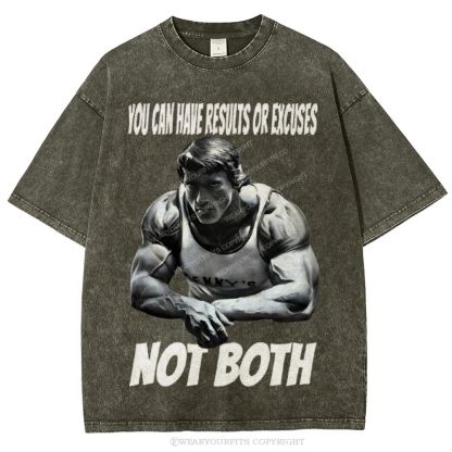 Not Both Unisex Washed Tee Wearyourfits