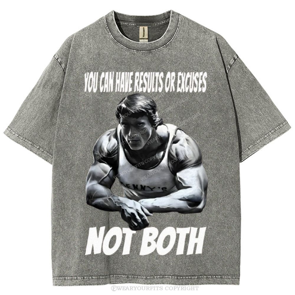 Not Both Unisex Washed Tee Wearyourfits