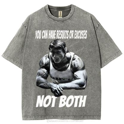 Not Both Unisex Washed Tee Wearyourfits