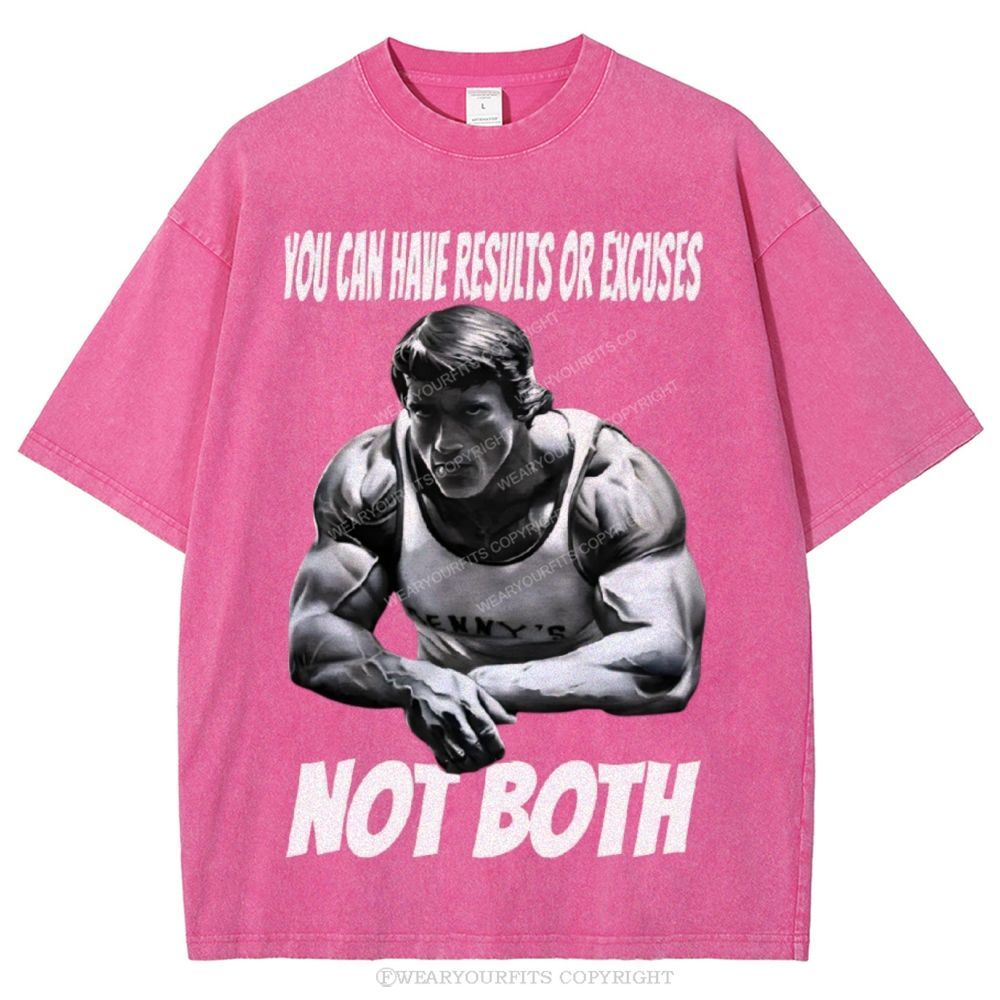 Not Both Unisex Washed Tee Wearyourfits