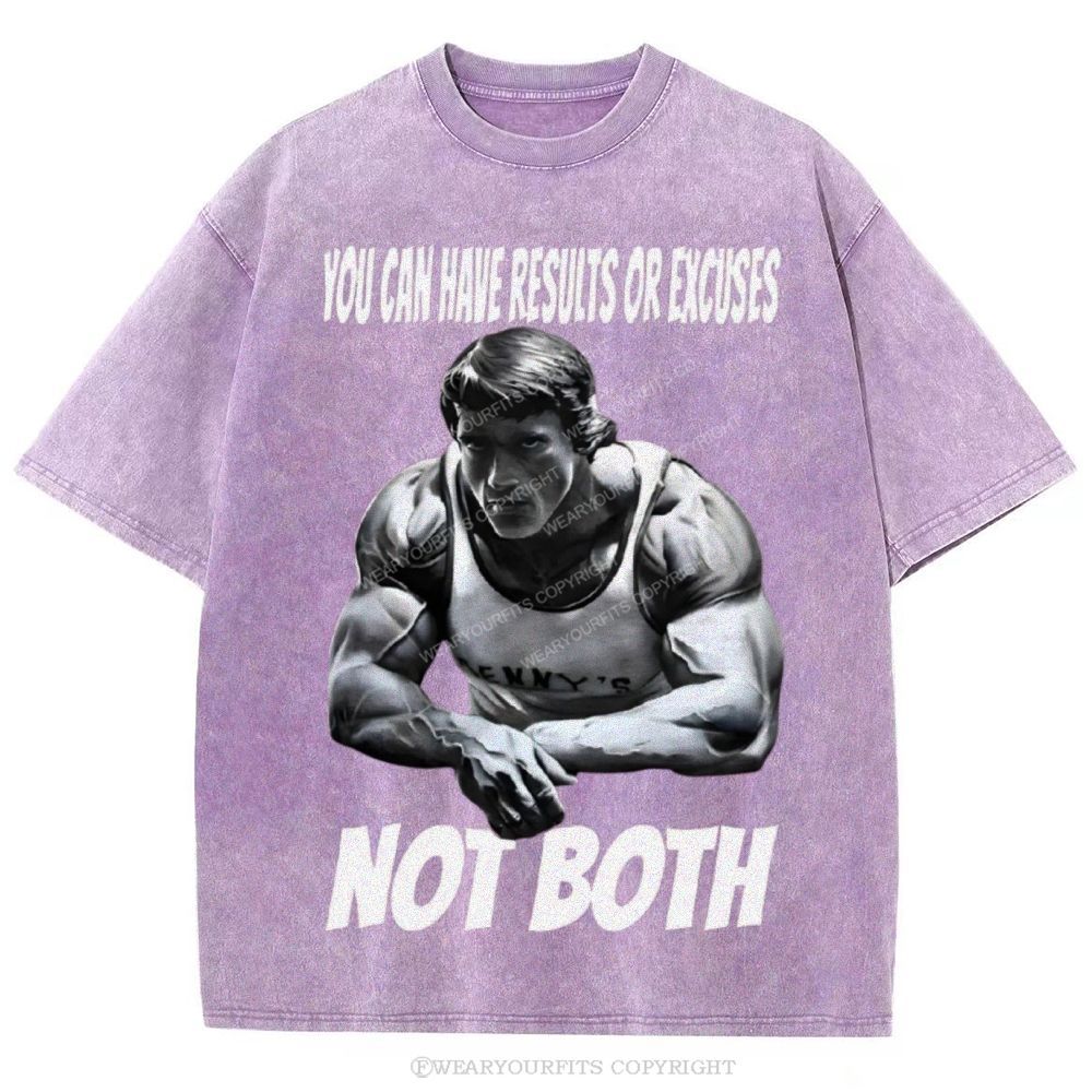 Not Both Unisex Washed Tee Wearyourfits