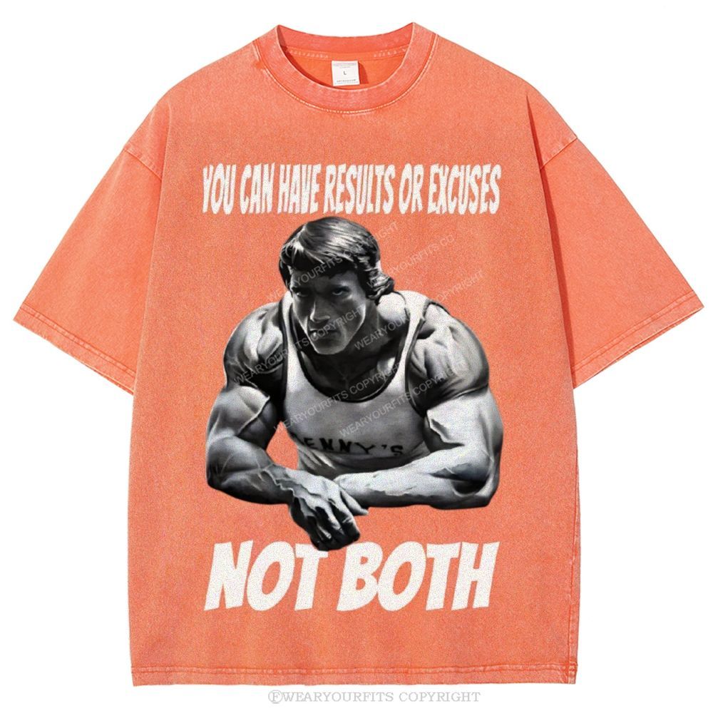 Not Both Unisex Washed Tee Wearyourfits