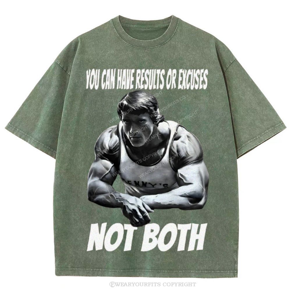 Not Both Unisex Washed Tee Wearyourfits
