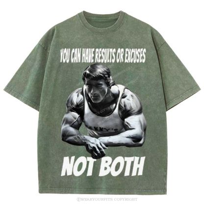 Not Both Unisex Washed Tee Wearyourfits
