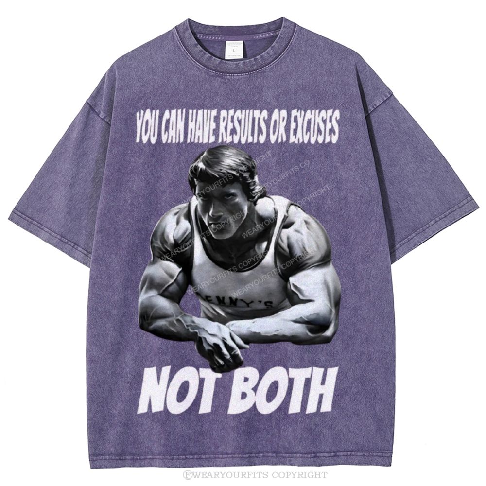 Not Both Unisex Washed Tee Wearyourfits