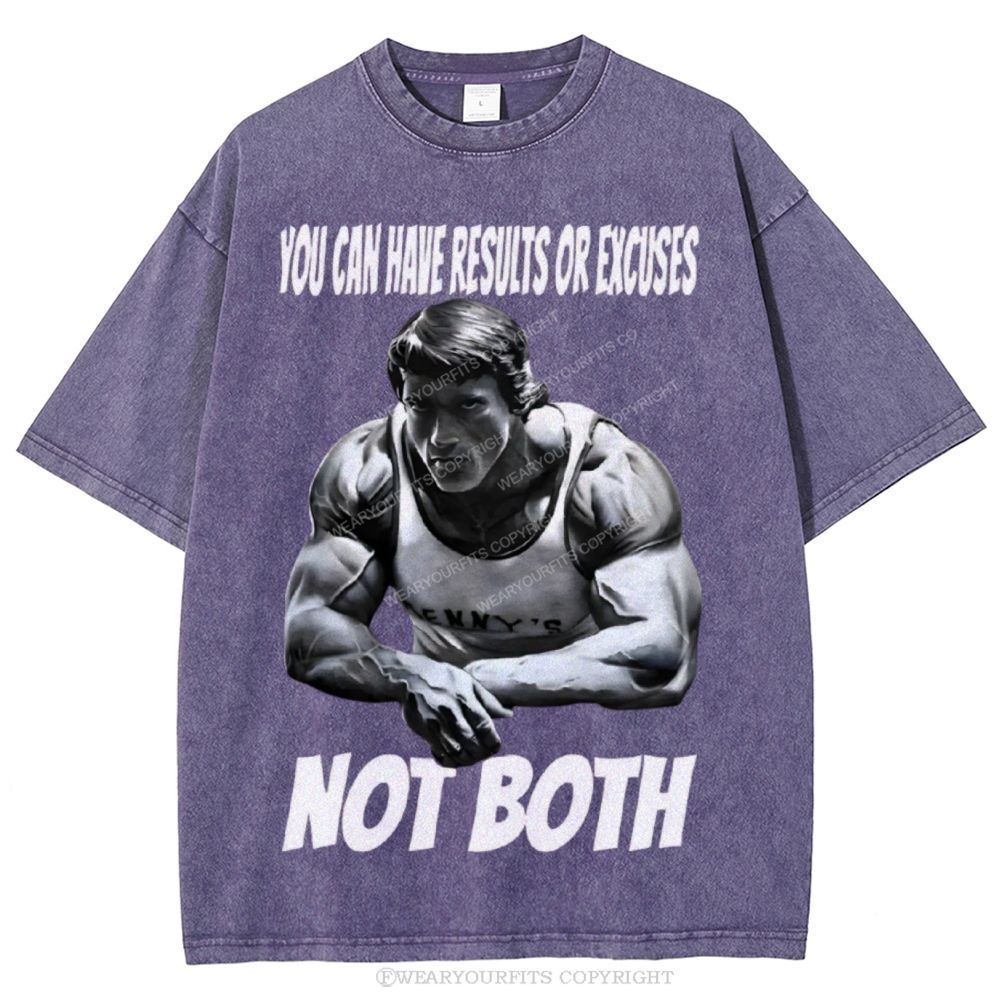 Not Both Unisex Washed Tee Wearyourfits