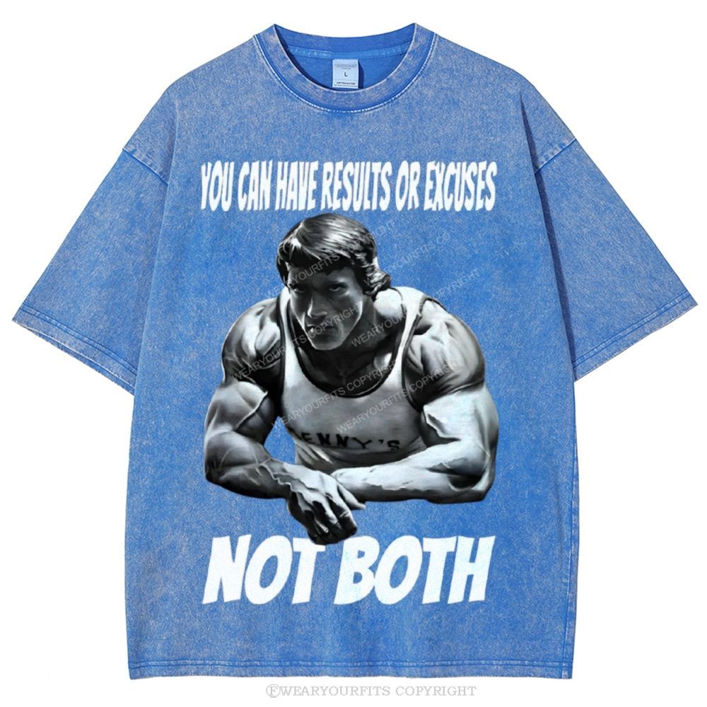 Not Both Unisex Washed Tee Wearyourfits