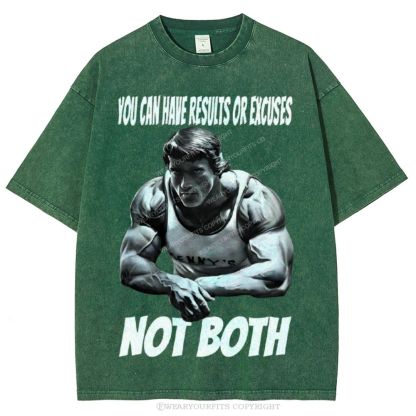 Not Both Unisex Washed Tee Wearyourfits