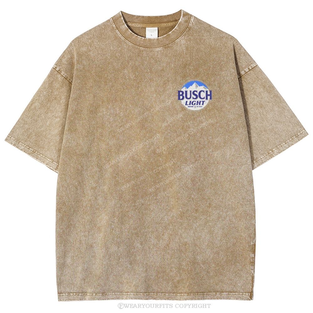 Busch Unisex Washed Tee Wearyourfits