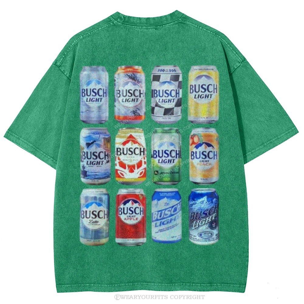Busch Unisex Washed Tee Wearyourfits