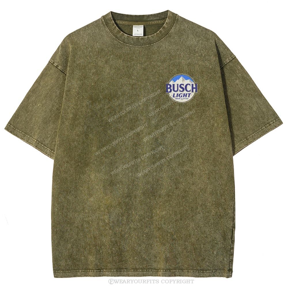 Busch Unisex Washed Tee Wearyourfits