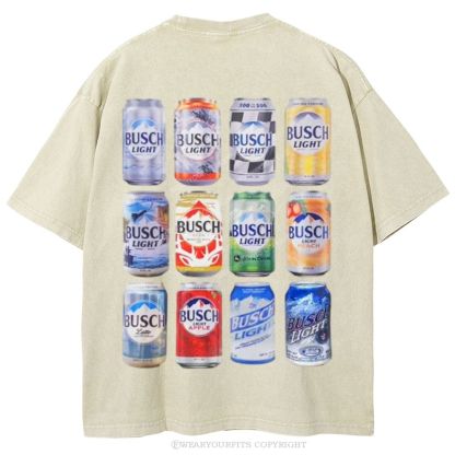 Busch Unisex Washed Tee Wearyourfits