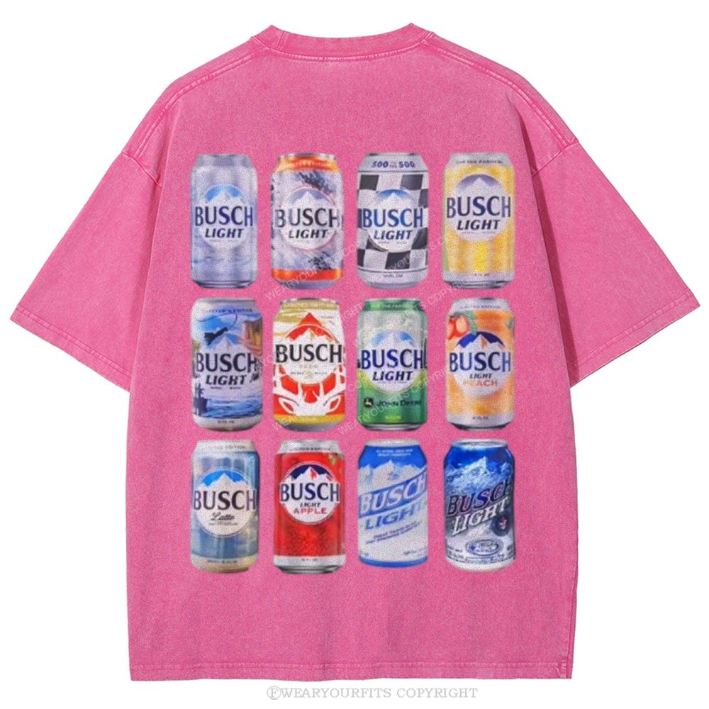 Busch Unisex Washed Tee Wearyourfits