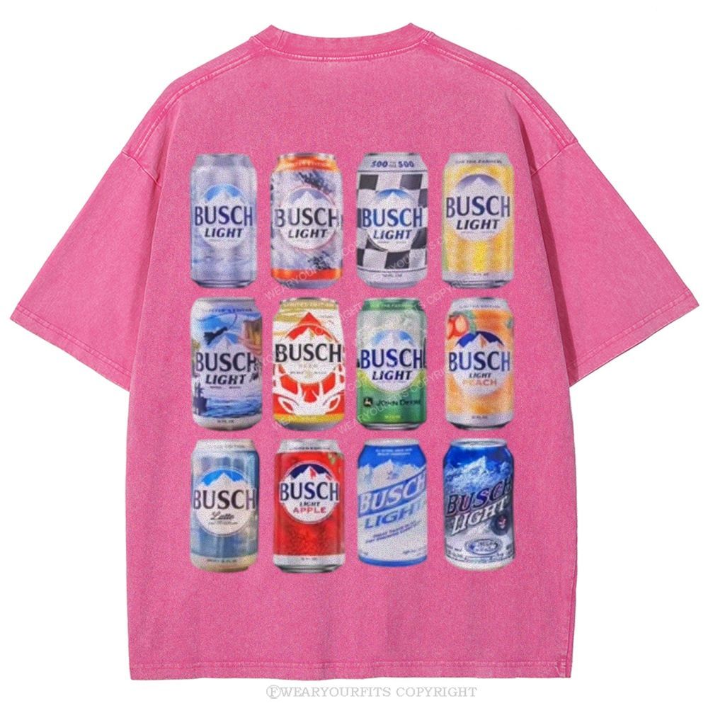 Busch Unisex Washed Tee Wearyourfits