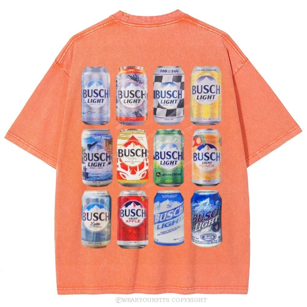 Busch Unisex Washed Tee Wearyourfits