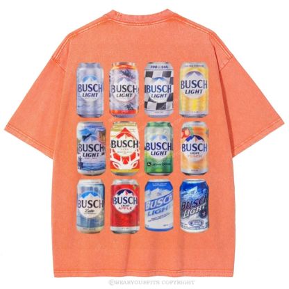 Busch Unisex Washed Tee Wearyourfits