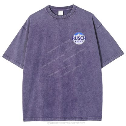 Busch Unisex Washed Tee Wearyourfits