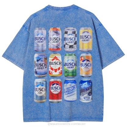 Busch Unisex Washed Tee Wearyourfits