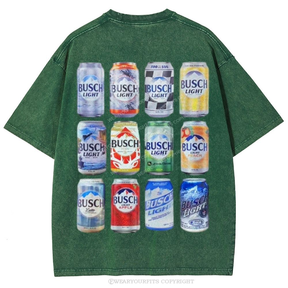 Busch Unisex Washed Tee Wearyourfits