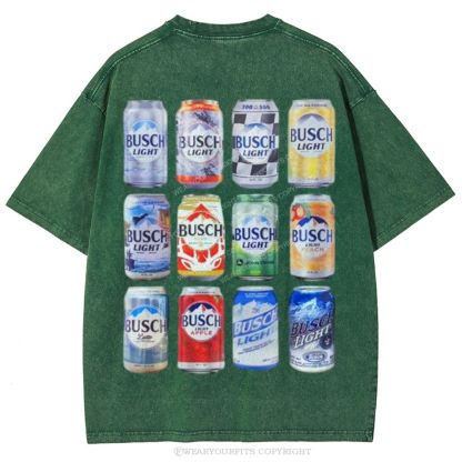 Busch Unisex Washed Tee Wearyourfits