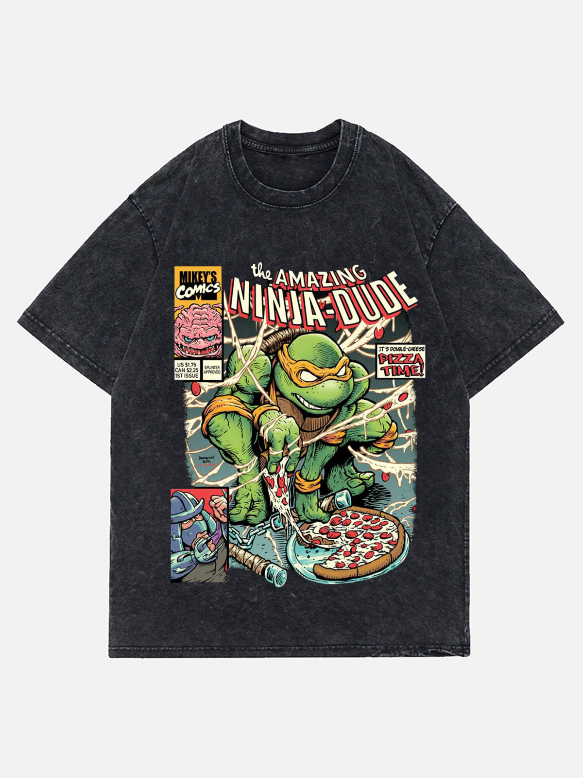 Teenage Mutant Ninja Turtles Wash Denim T-Shirt