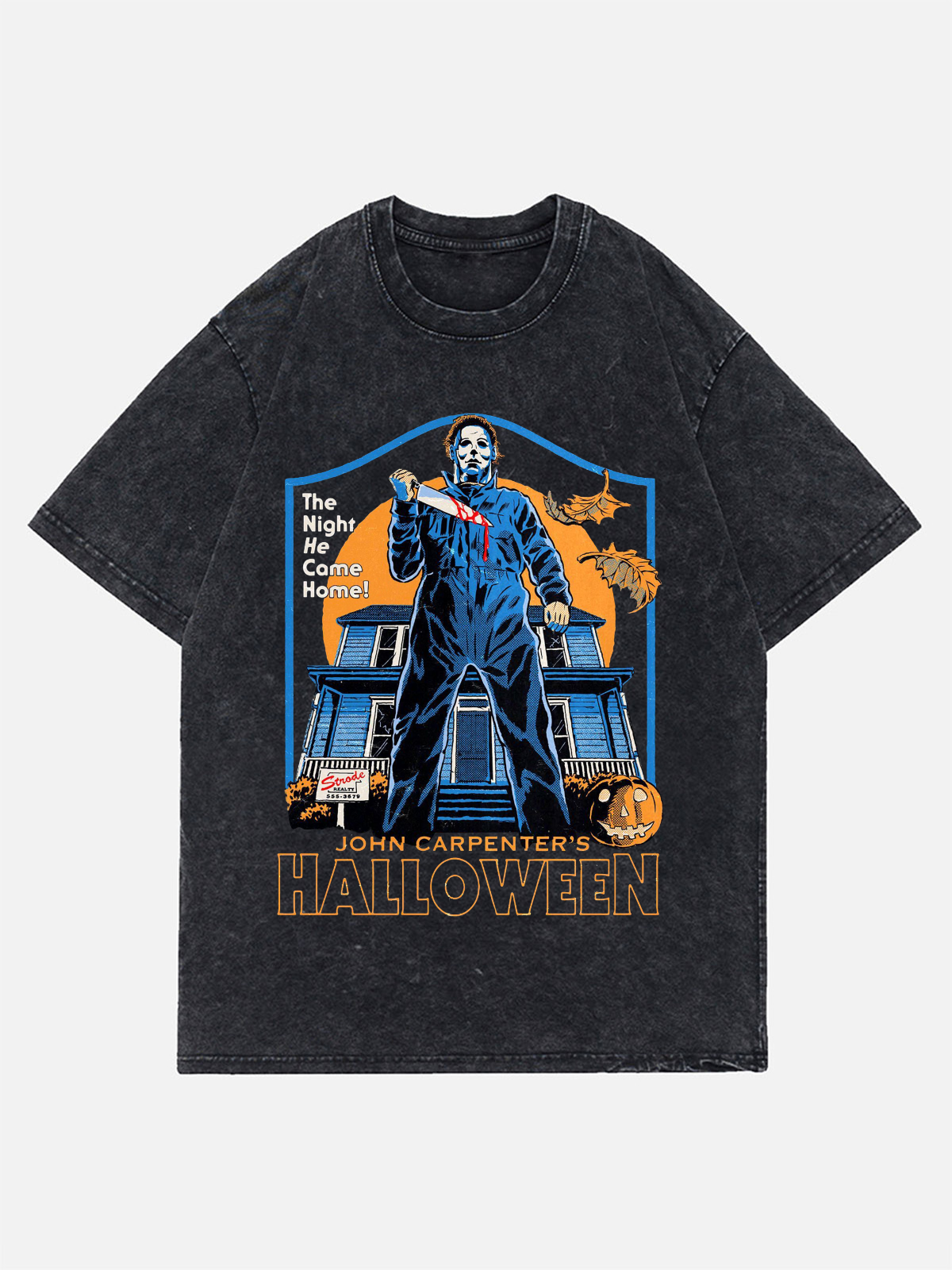 John Carpenter's Halloween Wash Denim T-shirts