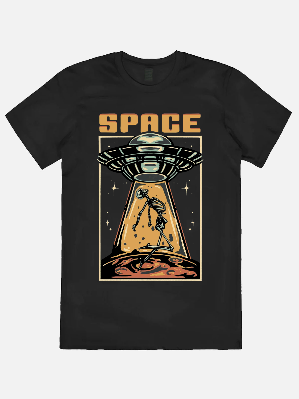 Space Casual Printed T-shirt