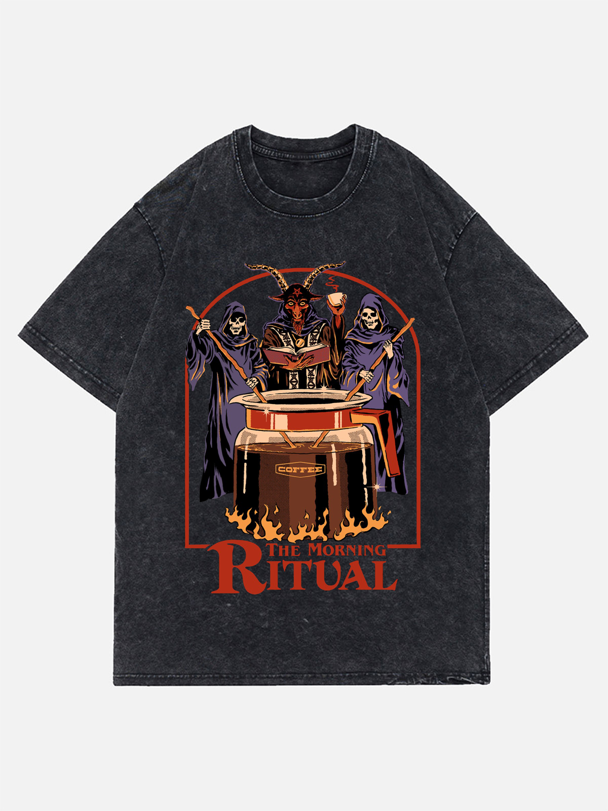 [Copy]The Morning Ritual Wash Denim T-Shirt