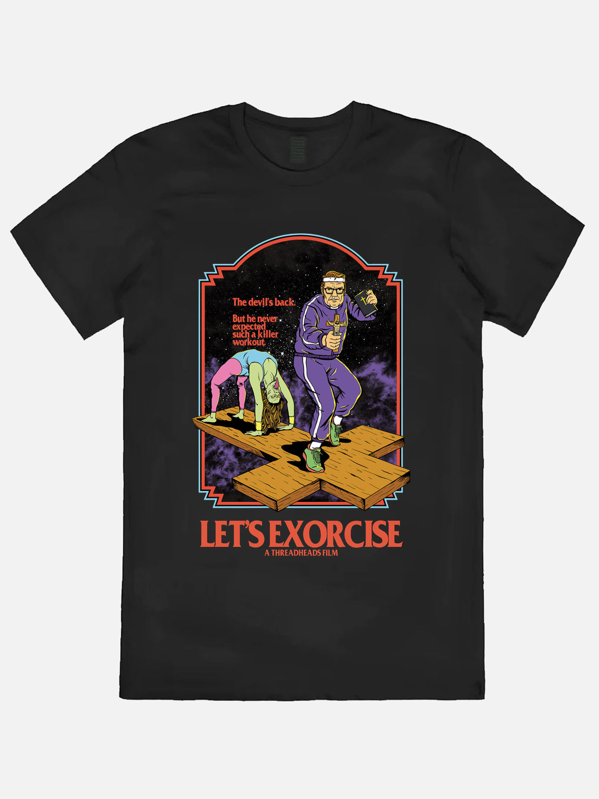 Let's Exoricse Casual Printed T-Shirt