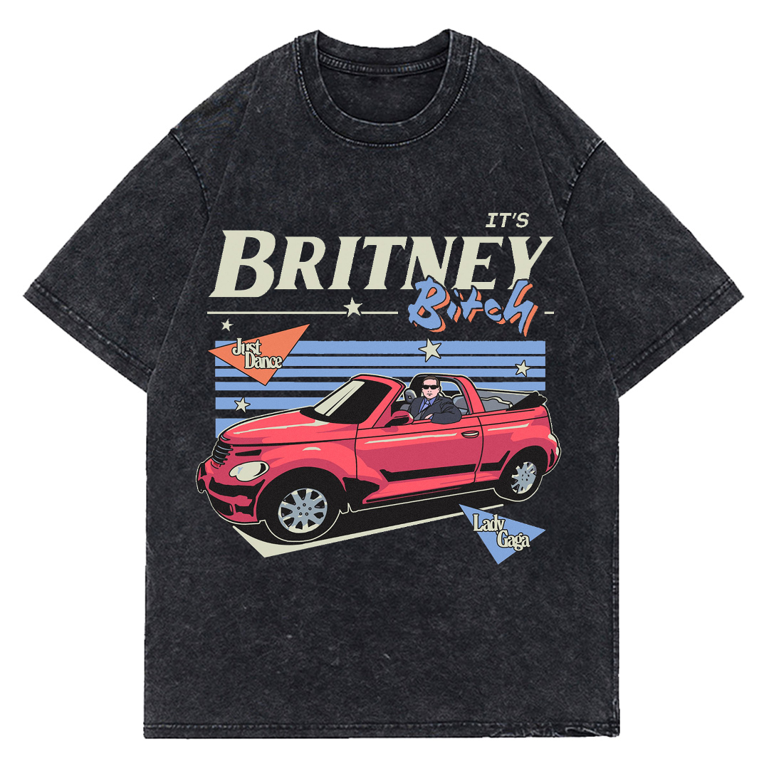 It's Britney Bitch Vintage Washed Tee