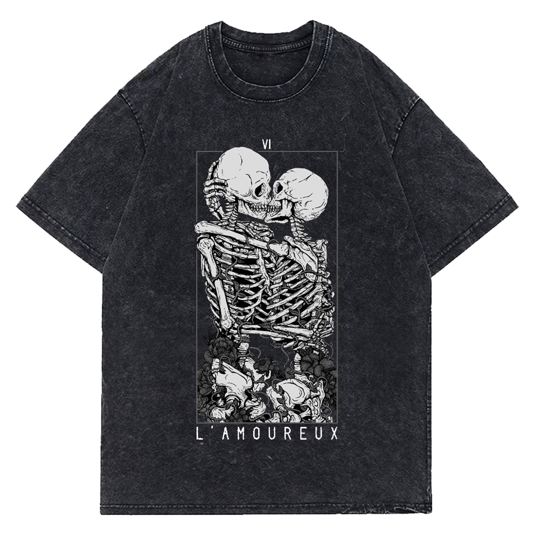 Love Even In Death Vintage Washed Tee