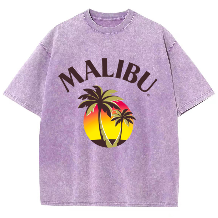 Malibu Vintage Snowflake Washed T-Shirt