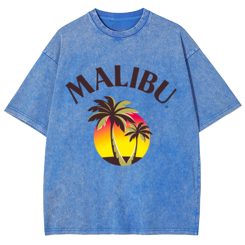 Malibu Vintage Snowflake Washed T-Shirt