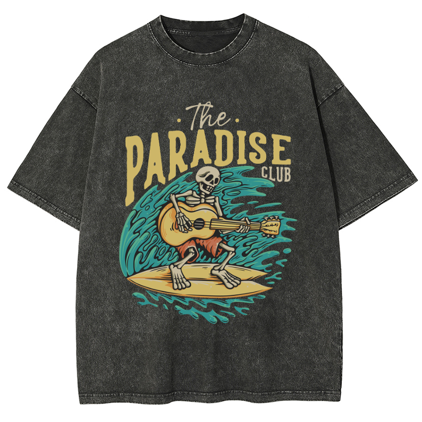 The Paradise Club Vintage Snowflake Washed T-Shirt