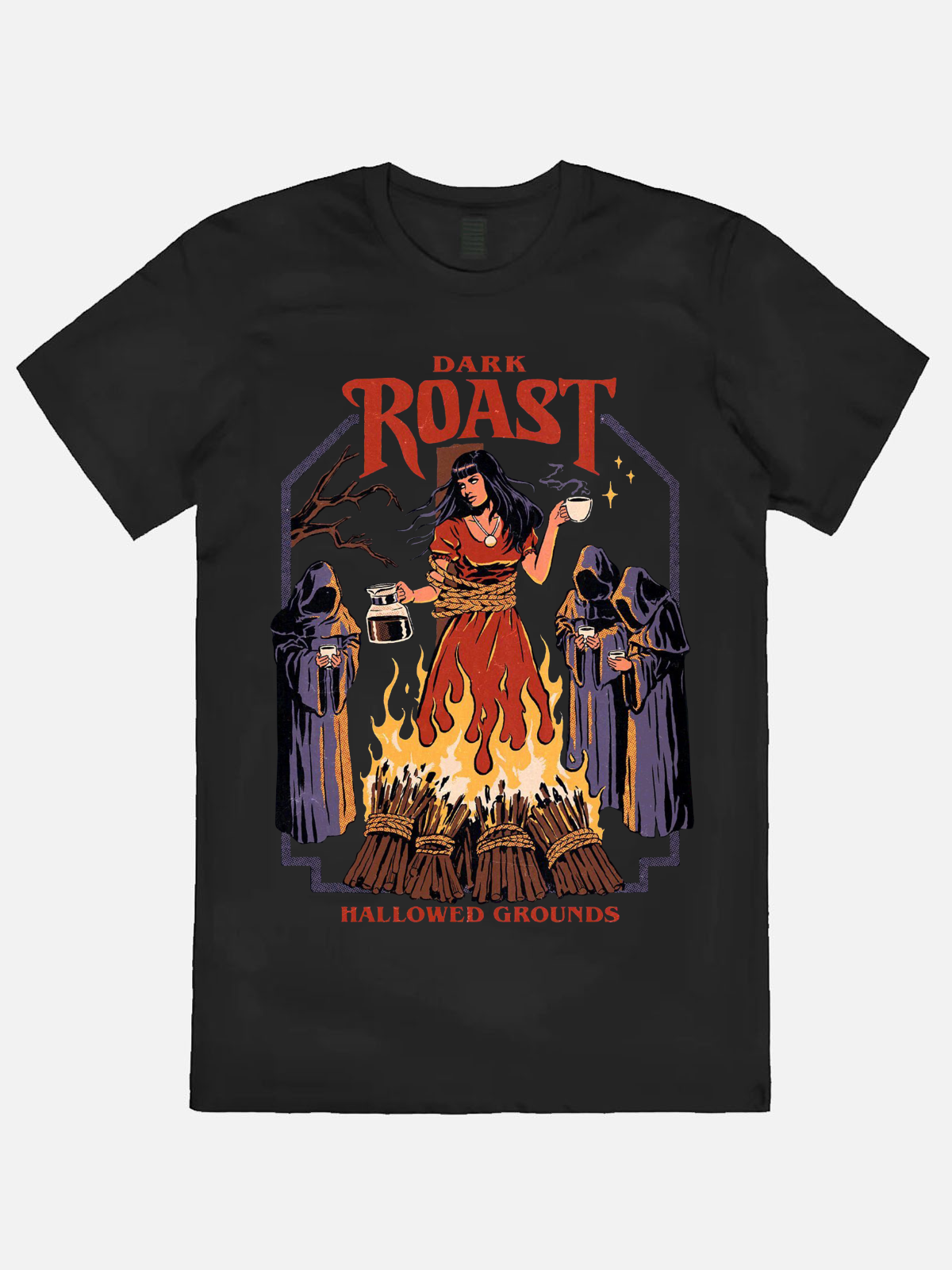 Dark Roast Casual Printed T-shirt