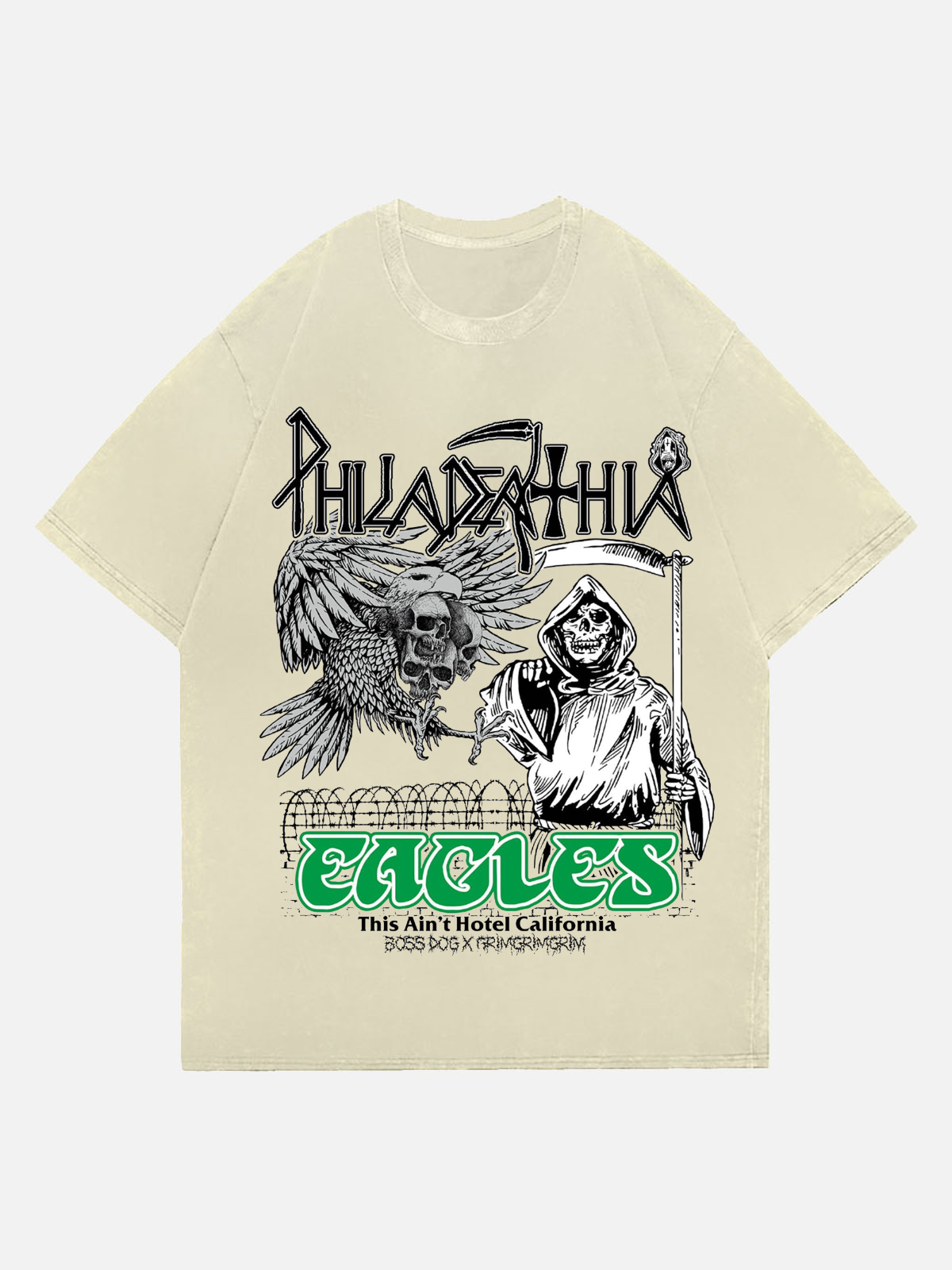 Eagles Wash Denim T-Shirt