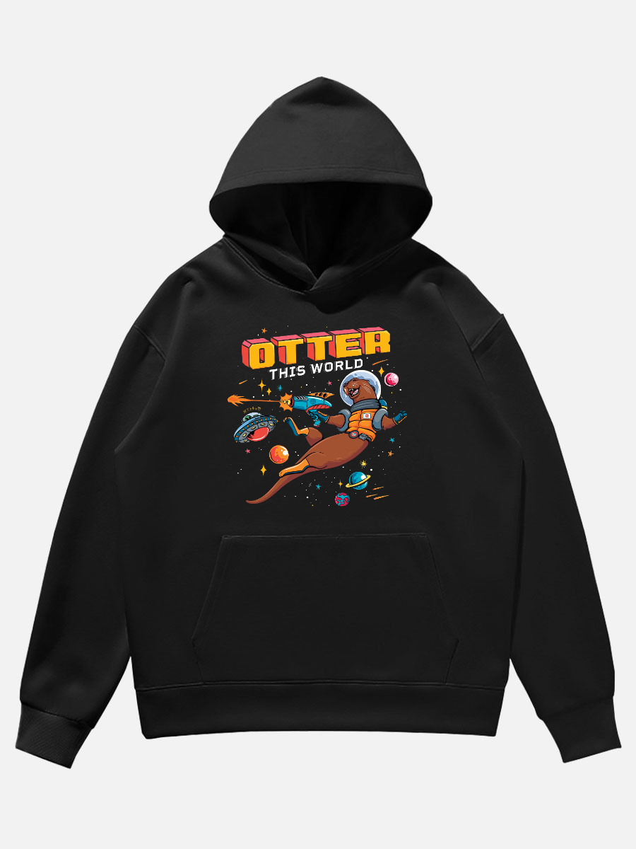 Otter Universe Unisex Basic Printed Hoodie