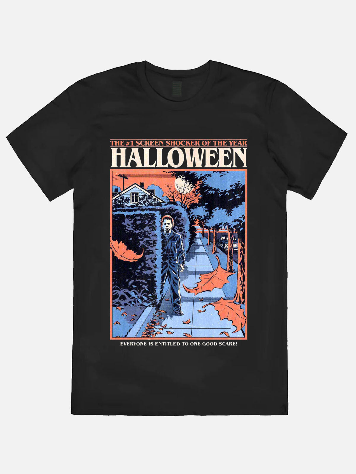 Tidense Halloween Night Casual Printed T-shirt