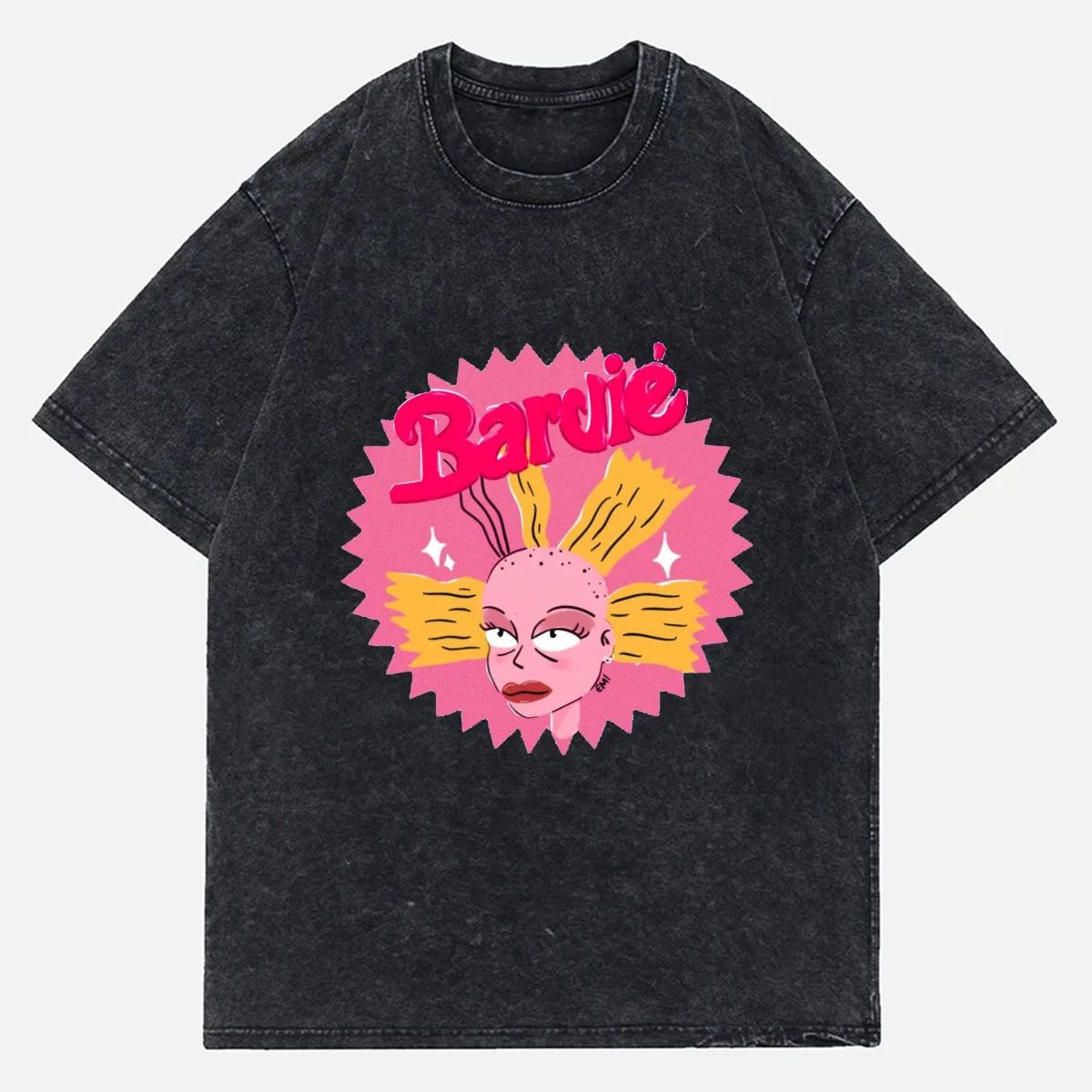 Barbie Wash Denim T-Shirt