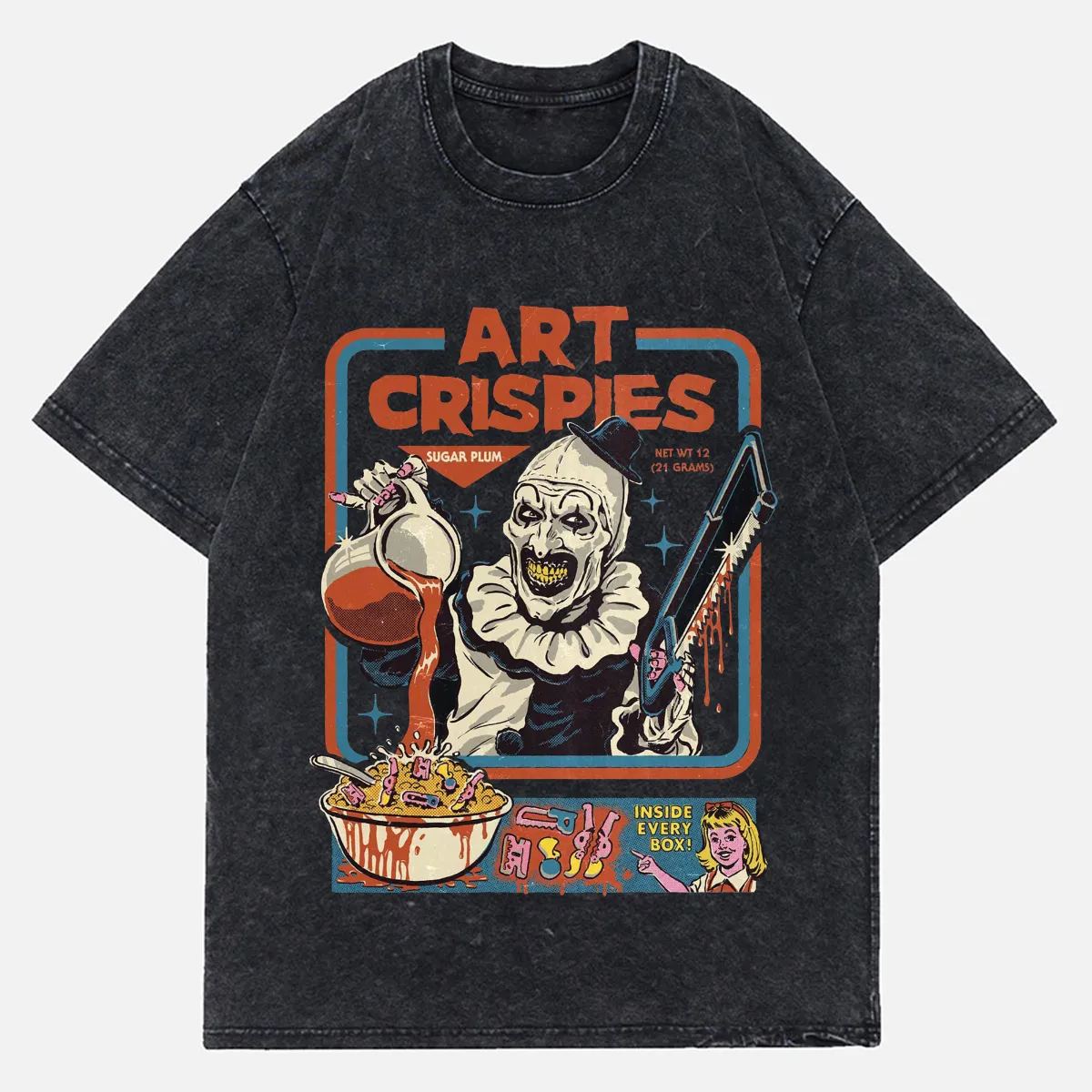 Art Crispies Wash Denim T-Shirt