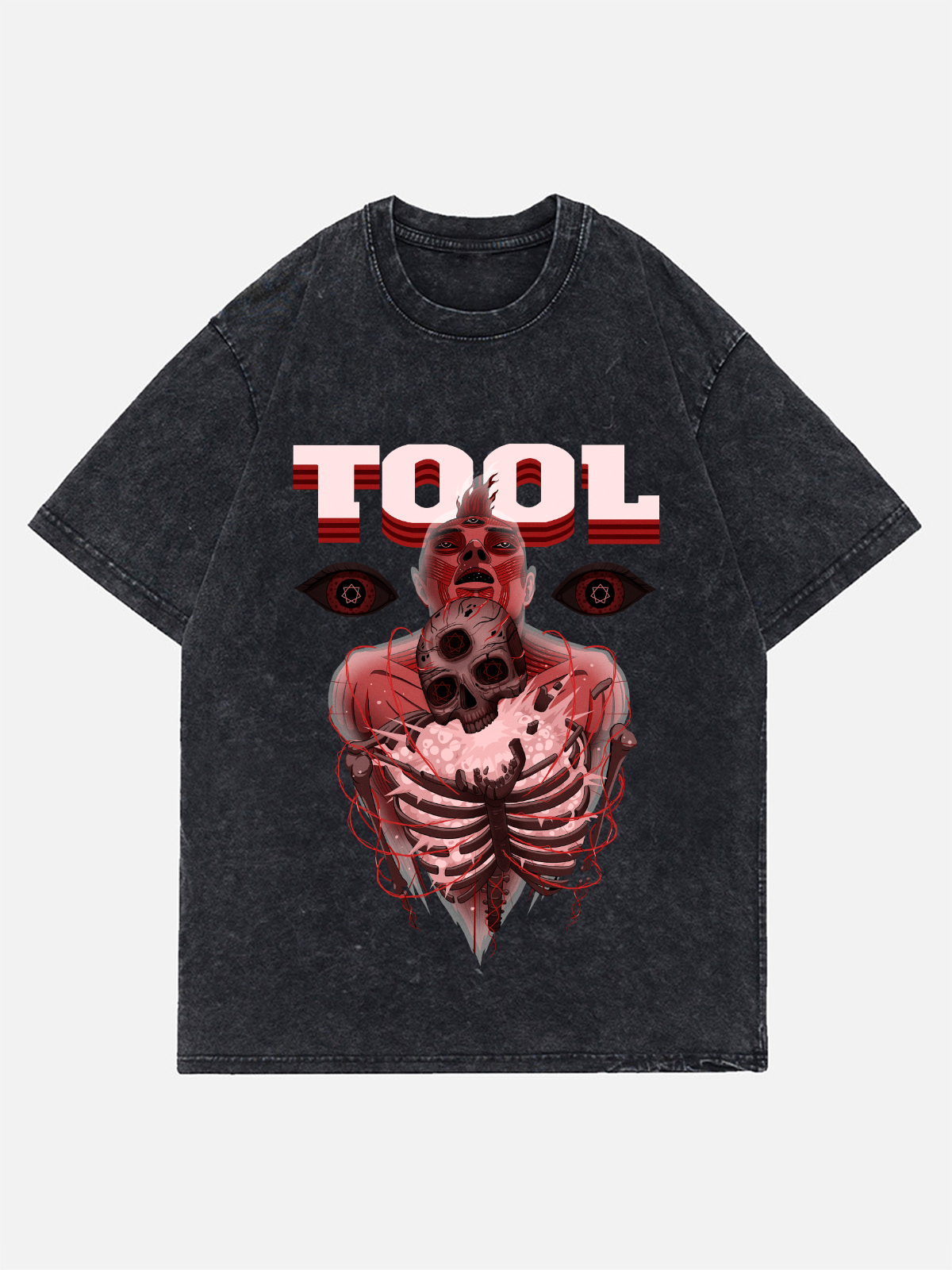 Tool Wash Denim T-Shirt