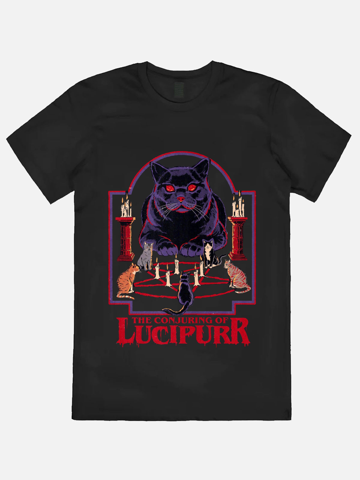 The Conjuring of Lucipurr Casual Printed T-shirt