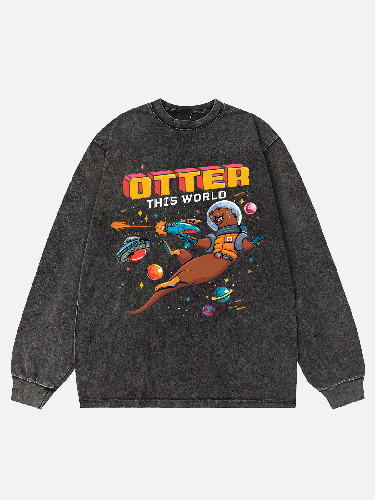 Otter Universe Washed Long Sleeve T-Shirt