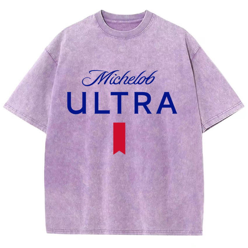 Michelob Ultra Vintage Snowflake Washed T-Shirt